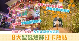【週末親子遊】8大 聖誕燈飾 大合集 親子必去打卡點