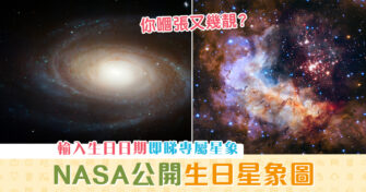 【親子活動】NASA 公開全年 星象圖