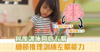 【健康資訊】 左腦 右腦 不同訓練方法