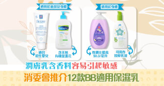 【健康資訊】乾燥天氣肌膚易爆擦 消委會推介12款滿分BB 潤膚乳